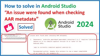 How to Fix issues were found when checking AAR metadata Quickly [upl. by Dukey216]