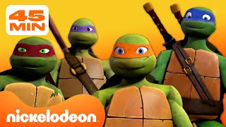 TMNT Las Tortugas Ninja  ¡50 minutos seguidos de las Tortugas Ninjas 💥  Nickelodeon en Español [upl. by Elly153]