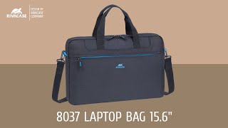 RIVACASE 8037 black Laptop bag 156quot [upl. by Stier639]