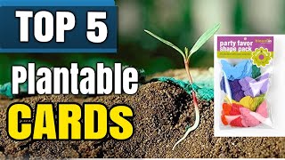 Best Plantable Seed Cards Paper [upl. by Linea]