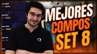 MEJORES COMPOS DEL SET 8 🔥SUBE ELO FACIL [upl. by Airdnalahs]