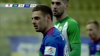 REZUMAT Concordia Chiajna  CSA Steaua 22 Gol în prelungiri la Chiajna [upl. by Airednaxela]