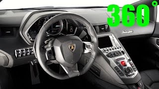 360˚ Inside Lamborghini Aventador LP700 INTERACTIVE [upl. by Svoboda802]