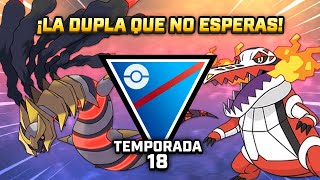 ¡EL DOBLE FANTASMA con GIRATINA ORIGEN y SKELEDIRGE en LIGA SUPER 1500 PC  PVP GBL POKEMON GO [upl. by Grevera]