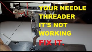 How to use a needle threader Craft Basics [upl. by Brant]