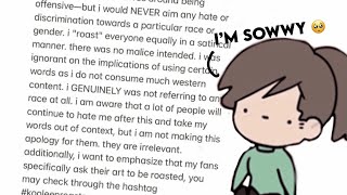 Kooleens apology [upl. by Annahsad]