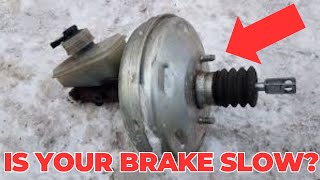 Top 5 Symptoms of a Bad Brake Booster [upl. by Bbor870]