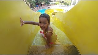 Antalya Kemer Ayışığı Aquapark Kaydıraklarda eğlence keyfi tatil vlog [upl. by Tomasina245]