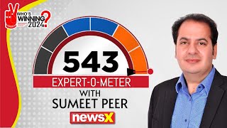 The ExpertOMeter With Sumit Peer  Daily Pulse Check On NewsX  Elections 2024 [upl. by Ytitsahc]