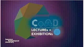 CoAD Lecture Series 2017 — Cézanne Charles [upl. by Eastlake242]