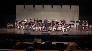 Townsend JHS Wind Ensemble 2019  quotRepercussionsquot by Robert W Smith [upl. by Aynatahs595]