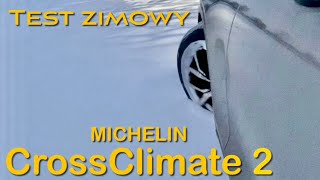 Michelin CrossClimate 2 Test Zimowy  Winter Snow Test  Volvo V60 [upl. by Susann161]