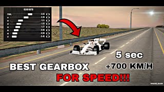 👉Best gearbox for F1 700kmh  Car Parking Multiplayer [upl. by Assilat]