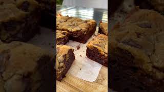 Les Meilleurs Brookies du Monde Brownies x Cookies [upl. by Gretna]