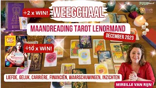 STERRENBEELD WEEGSCHAAL DECEMBER 2023 MIREILLE VAN RIJN  TAROT LENORMAND [upl. by Inaniel]