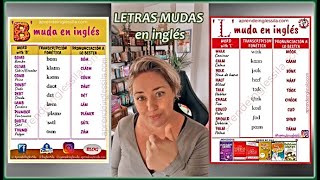 Letras MUDAS en INGLÉS B y L 🤯🤪 [upl. by Nobell]