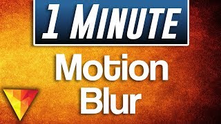 Hitfilm Express  How to Add Motion Blur [upl. by Edgerton]