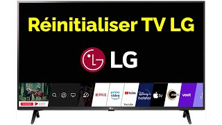 Comment réinitialiser TV LG [upl. by Maghutte]