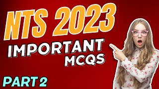 NTS Test Important MCQS 😱  NTS Test Preparation 2023  Quantitative Reasoning  NTS NAT [upl. by Katti]