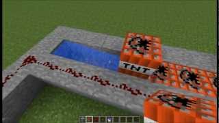 How to Build a TNT Cannon in Minecraft [upl. by Oinotnanauj]