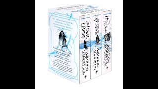 The Mistborn Trilogy 3 Books Box Set Collection By Brandon Sanderson  Book Unboxing [upl. by Einahpats293]