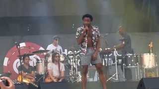 Childish Gambino quotSweatpantsquot 720p Live  the IHeartRadio Fest 2014 [upl. by Ztnaj]