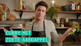 24Kitchen  Wat Eten We Vandaag Afl 19 Hugo’s vegan zoeteaardappelcurry [upl. by Ricard]