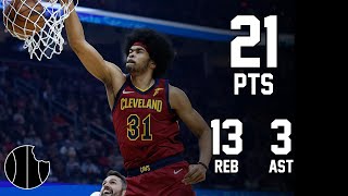 Jarrett Allen Highlights  Cavaliers vs Bucks  17th Jan 2024 [upl. by Nnire66]