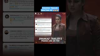 Dhaakad Trailer Public Reaction on Fire 🔥 🔥 🔥 Kangana Ranautdhaakadmovieshortshortskanganarnaut [upl. by Liban397]