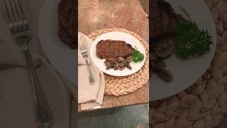 Ribeye Steaks Seasoned and grilled to perfection grilledsteak beef ribeye [upl. by Swanhildas]