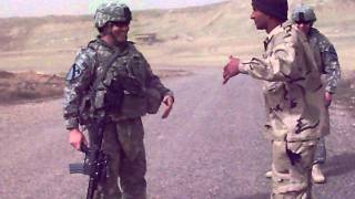 Funny American Soldiers vs Iraqi soldiers dance off [upl. by Aerdnak]