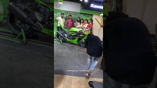 Kawasaki ninja Zx6r Ka Delivery Shoot🤩🤩❤️❤️kawasaki minivlog ashortaday treanding kolkata [upl. by Andaira436]