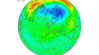 Sudden stratospheric warming [upl. by Kazimir]