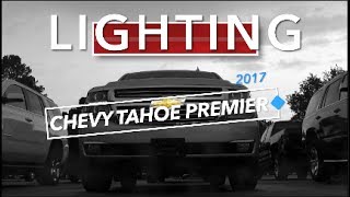 New 2017 Chevrolet Tahoe Premier  LED Lighting Review Plus  Exterior amp Interior Ambient Light [upl. by Ailec861]