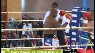 Harry Simon fight Zoltan Kiss Jr [upl. by Amii]