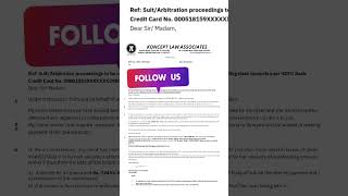 SuitArbitration Proceedings against your failure payment kkv loansettlement [upl. by Amiel477]