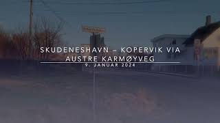 Skudeneshavn – Kopervik via Austre Karmøyveg [upl. by Reseta324]