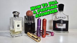 ✅ Refillable Perfume Atomiser Review How to Refill a Perfume Atomiser [upl. by Bondon]