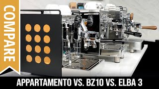 Compare Rocket Appartamento Bezzera BZ10 969Coffee Elba 3 [upl. by Jacie77]