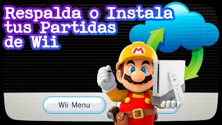 Save Manager GX  Respalda o Instala Saves en tu Wii [upl. by Orutra173]