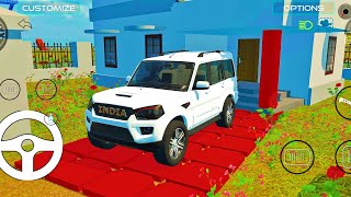 Modified Scorpio classic  Indian Cars Simulator  New City Driving  Android Game Play  Games [upl. by Hocker]