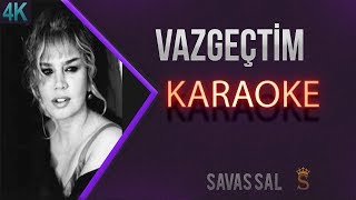 Sezen Aksu Vazgeçtim Karaoke [upl. by Sitoiganap139]