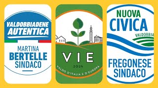 Confronto candidati sindaco comune di Valdobbiadene  6 giugno 2024 [upl. by Dempsey]