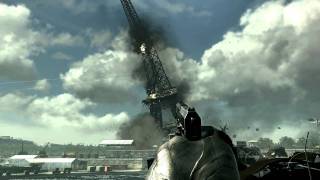 MW3  Eiffel Tower Collapse PC 1080p [upl. by Anairol]