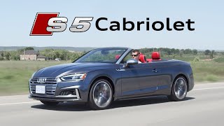 2018 Audi S5 Cabriolet Review  Topless Turbo Fun [upl. by Libove]