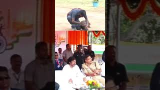 Dog Performed  Kakinada Parade Ground pawankalyan janasena 78thindependenceday shorts ytshorts [upl. by Latihs]