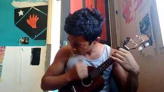 Radiohead  Jigsaw falling into place ukulele cover without vocals [upl. by Thom872]