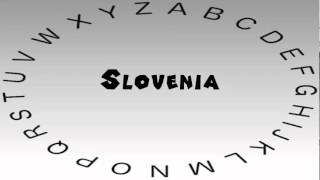 How to Say or Pronounce Slovenia [upl. by Higley]