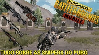 PUBG MOBILE GUIA DE SNIPERS SEMI AUTOMÁTICAS [upl. by Furmark]