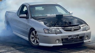 Commodore Ute quotOFFGUTSquot at Heathcote Park Raceway Boxing Day Challenge [upl. by Joane]